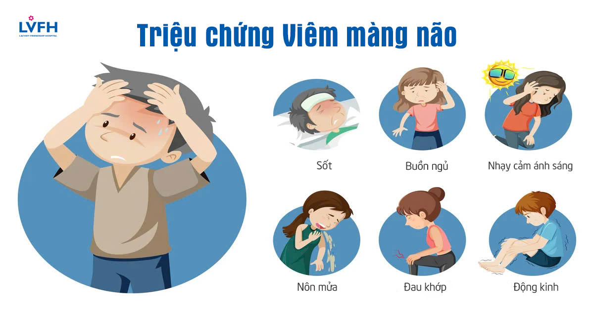 Triệu chứng thường gặp khi trẻ mắc Viêm màng não 