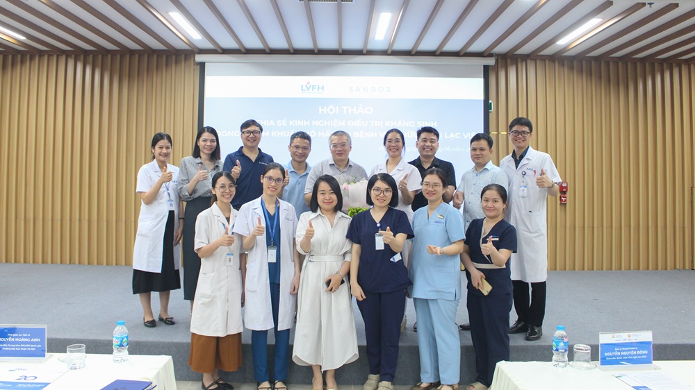 Hội thảo "Chia sẻ kinh nghiệm điều trị kháng sinh trong nhiễm khuẩn hô hấp"tại Bệnh viện Hữu nghị Lạc Việt.